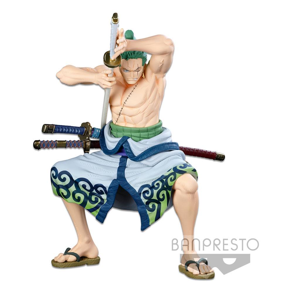 Banpresto Master Stars Piece One Piece World Figure Colosseum 3 Super Master Stars Piece Roronoa Zoro (The Original)