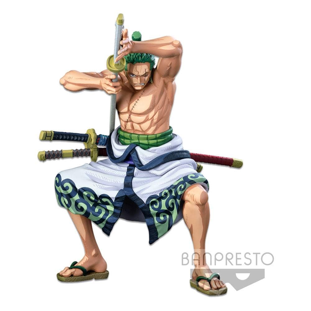 One Piece World Figure Colosseum 3 Super Master Stars Piece Roronoa Zoro (Two Dimensions)