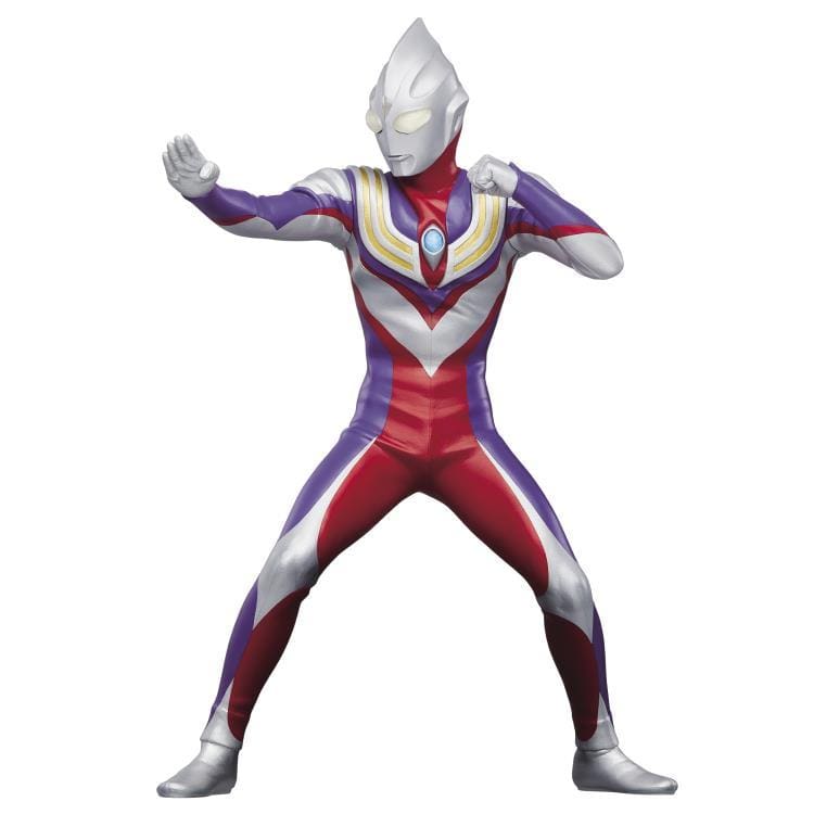 Banpresto PVC Figures Ultraman Hero's Brave Statue Figure Ultraman Tiga (Ver.A)