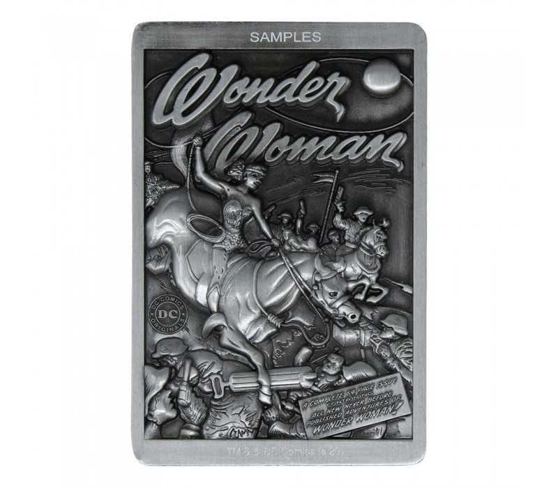 Wonderwoman DC Comics Limited Edition Metal Collectible