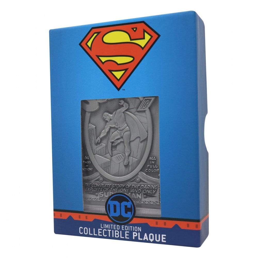 Superman DC Comics Limited Edition Metal Collectible