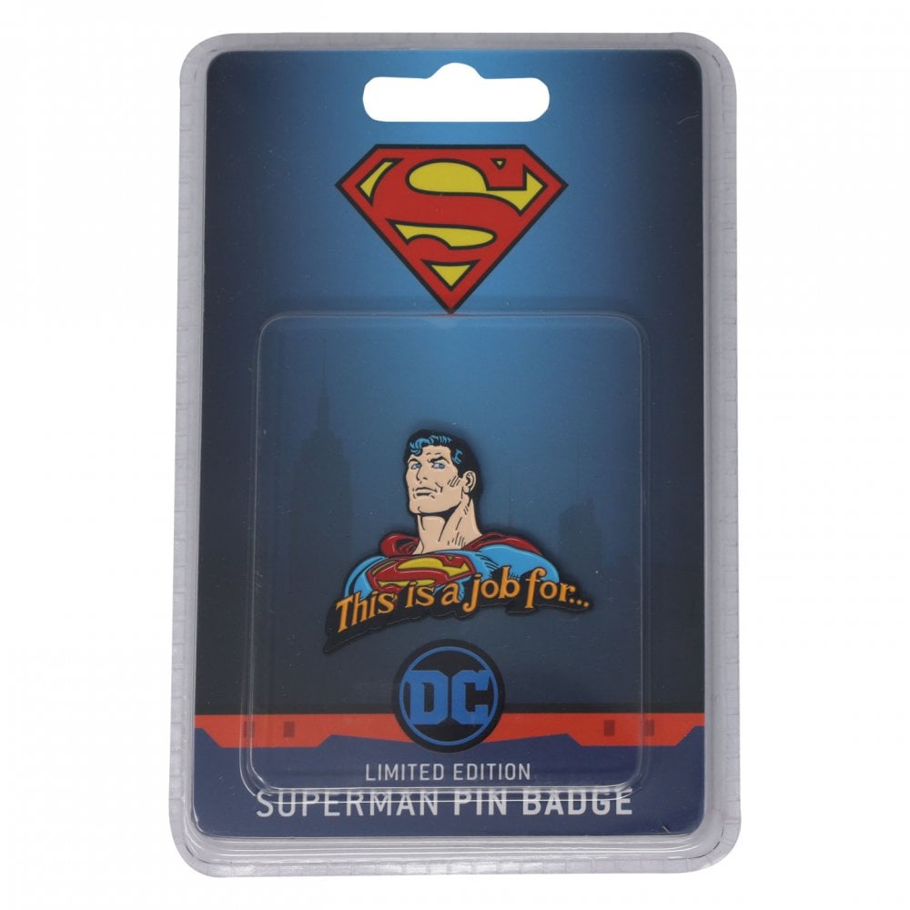 Superman DC Comics Limited Edition Pin Badge