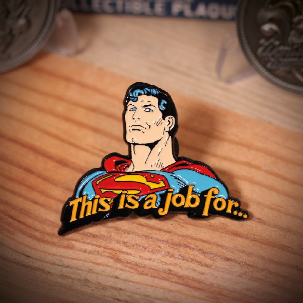 Superman DC Comics Limited Edition Pin Badge