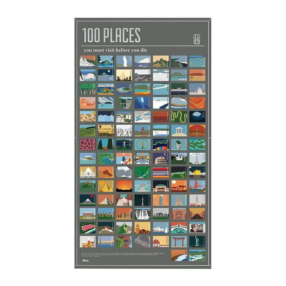 DOIY Stationery 100 places you must visit