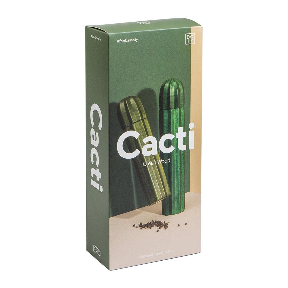 Cacti Salt and Pepper Grinder - Wood