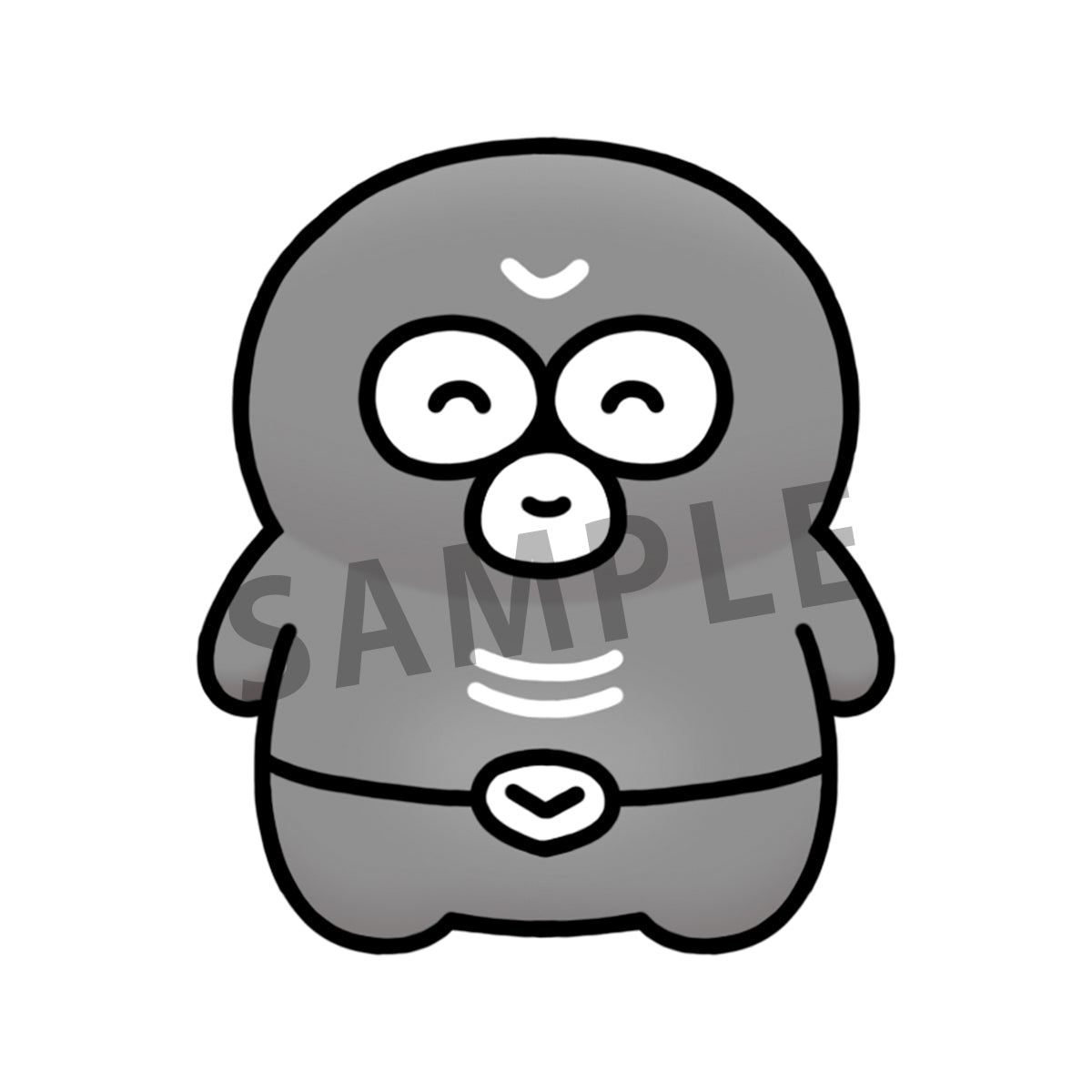 Chokorin Mascot Shocker-san in the afternoon
