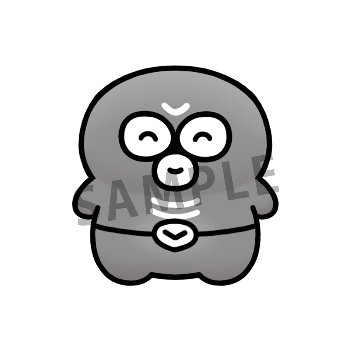 Chokorin Mascot Shocker-san in the afternoon