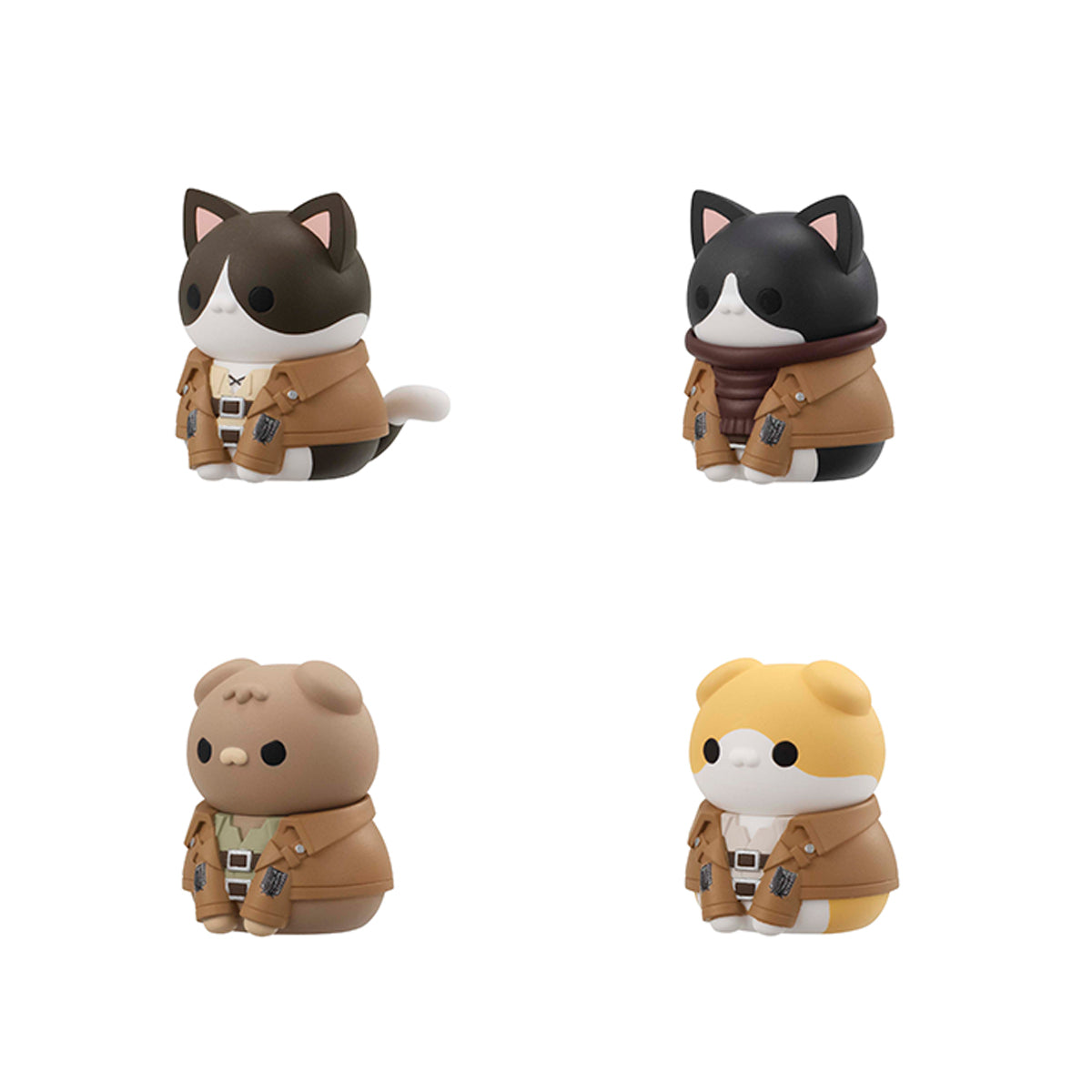 MEGA CAT PROJECT Attack on Titan Attack on Tinyan Gathering Scout Regiment danyan! set【with gift】