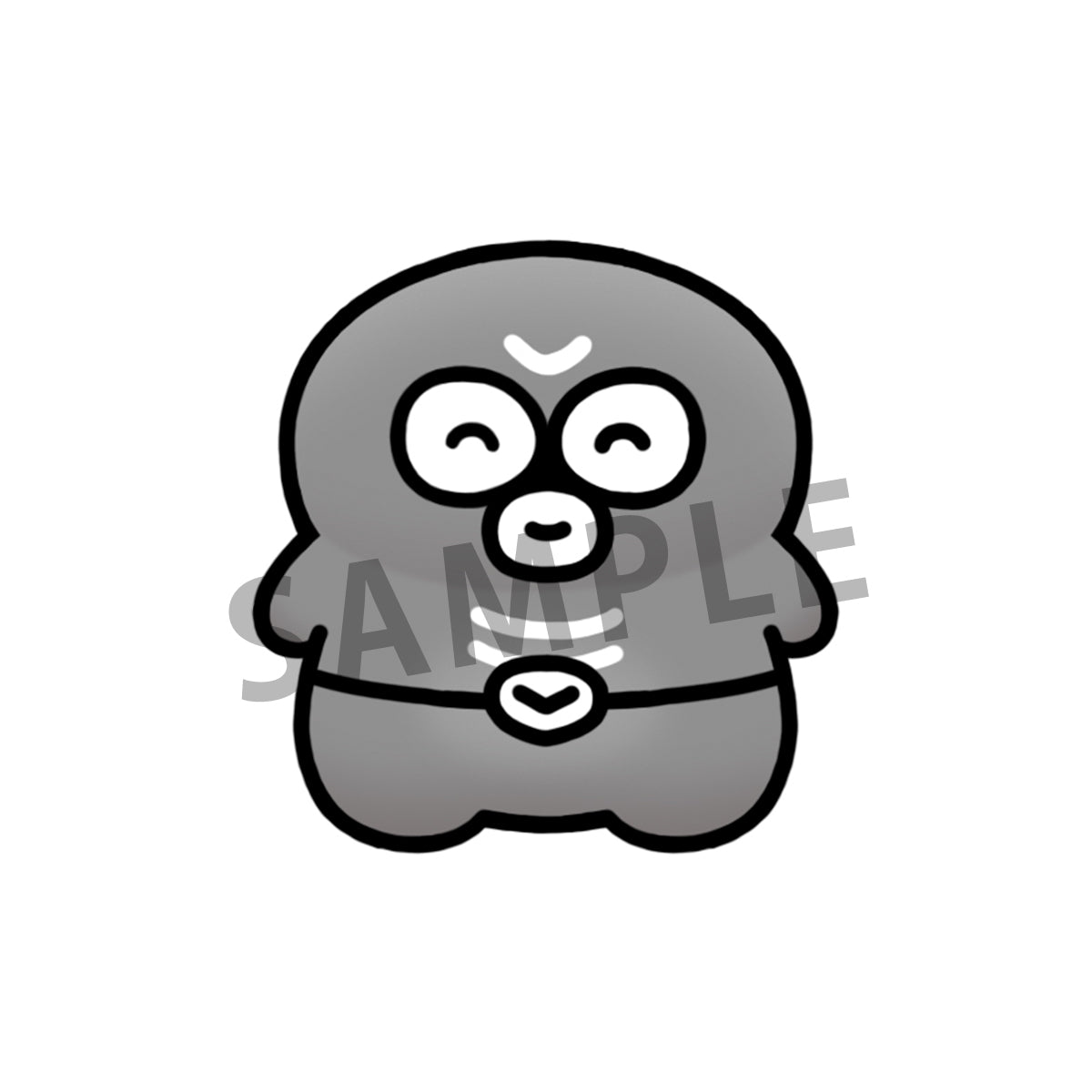 Chokorin Mascot Shocker-san in the afternoon