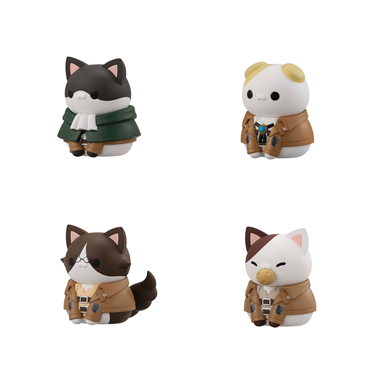 MEGA CAT PROJECT Attack on Titan Attack on Tinyan Gathering Scout Regiment danyan! set【with gift】