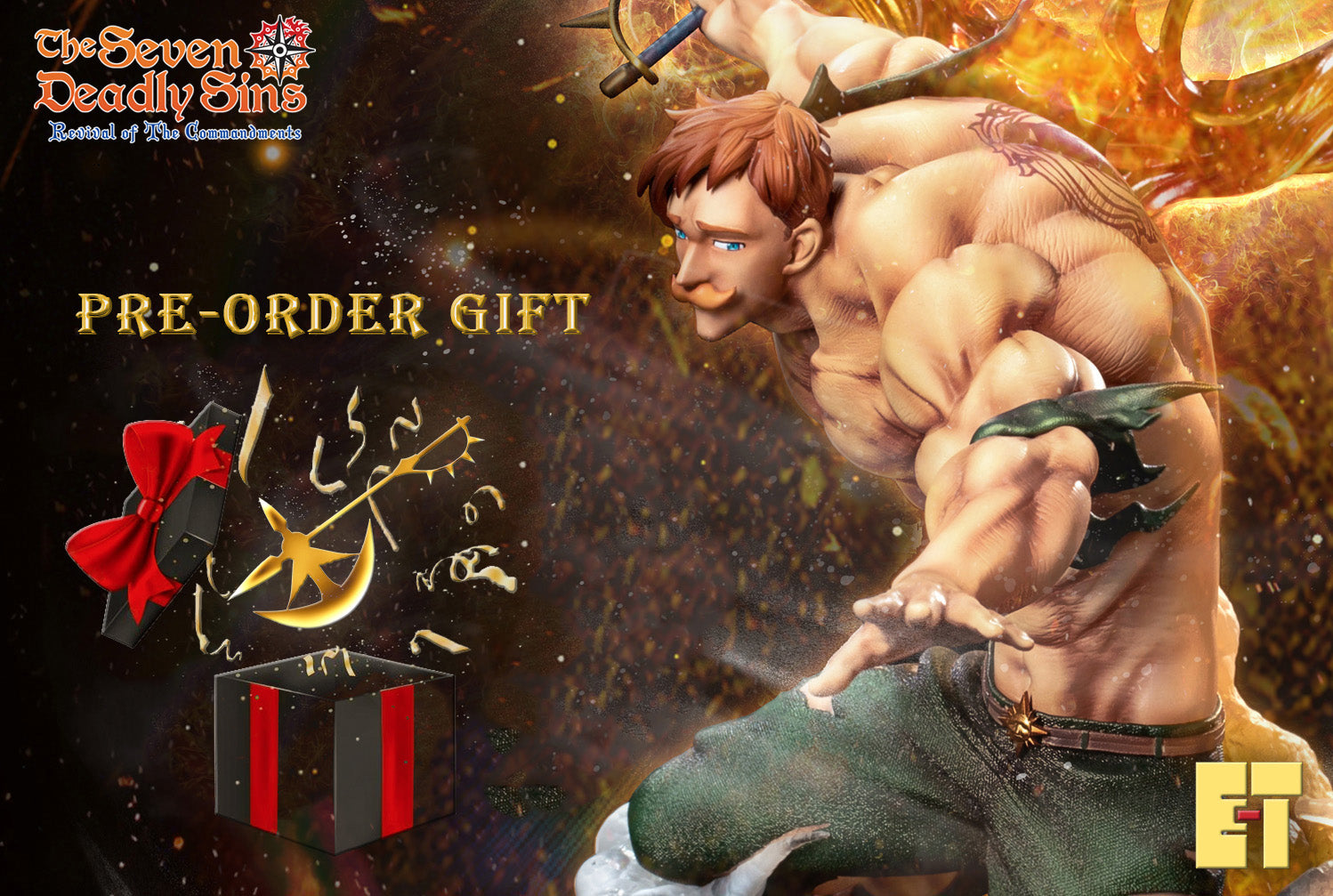 Lion's Sin of Pride-Escanor statue