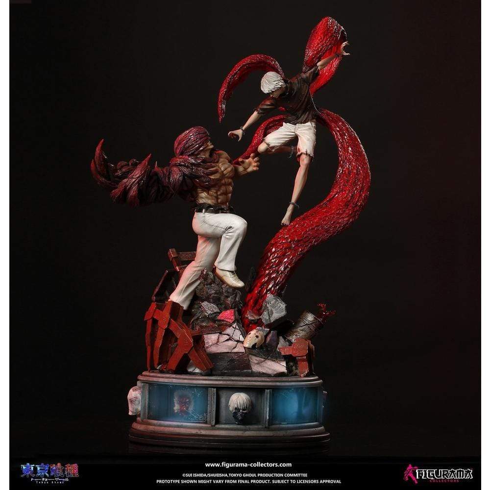 Figurama Resine Statues Tokyo Ghoul : Kaneki VS Yamori Elite Fandom Statue