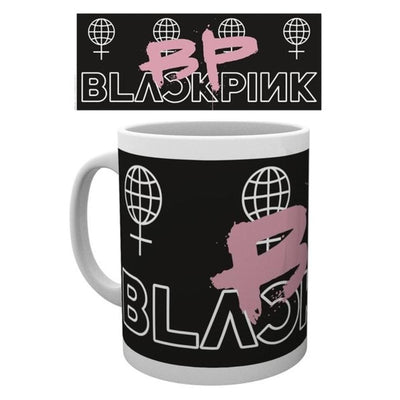 GB Eye Novelty Black Pink Drip Mug