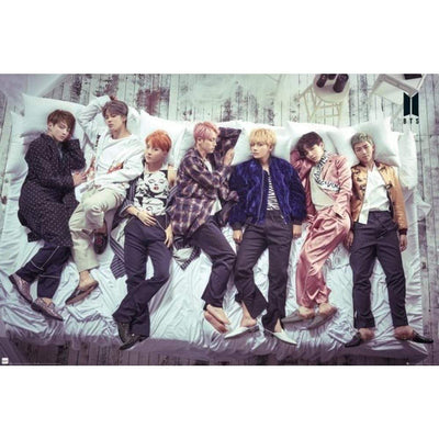 GB Eye Novelty BTS "Group Bed" Poster