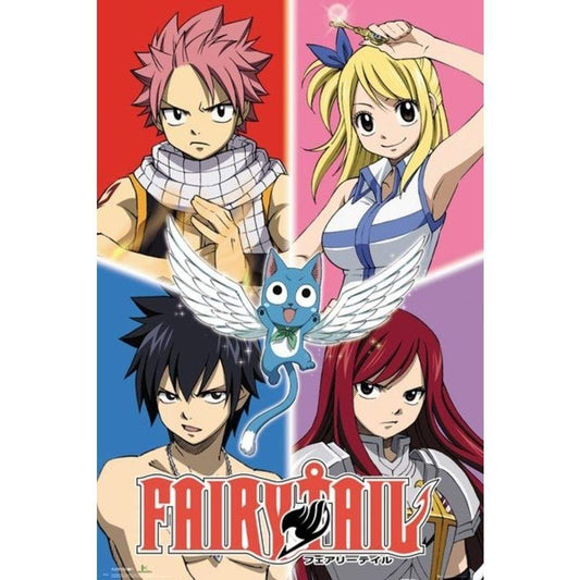 GB Eye Novelty Fairy Tail "Quad" Poster