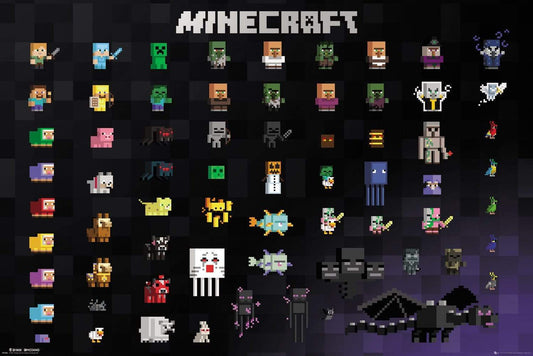 GB Eye MINECRAFT Pixel Sprites