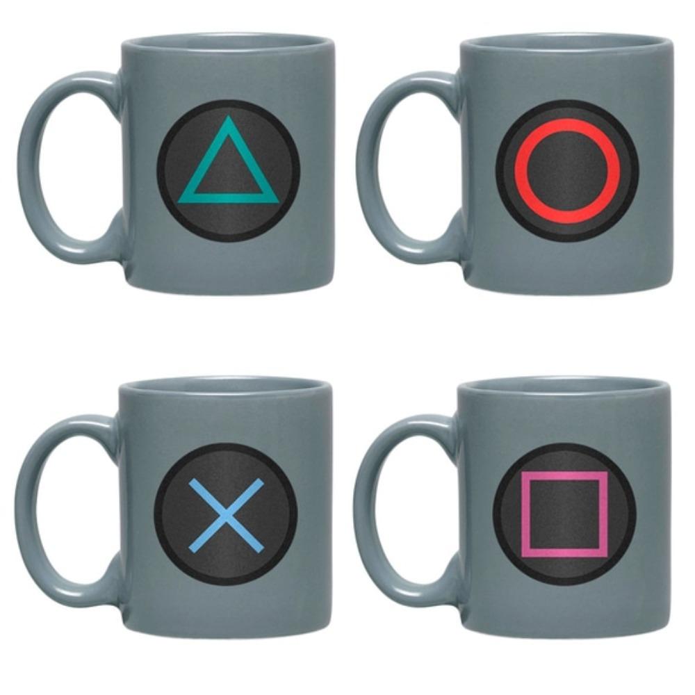 GB Eye Good Stuff PlayStation Espresso Mug Set