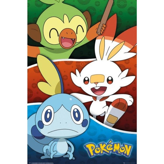 GB Eye Novelty Pokemon "Galar Starters" Pokemon