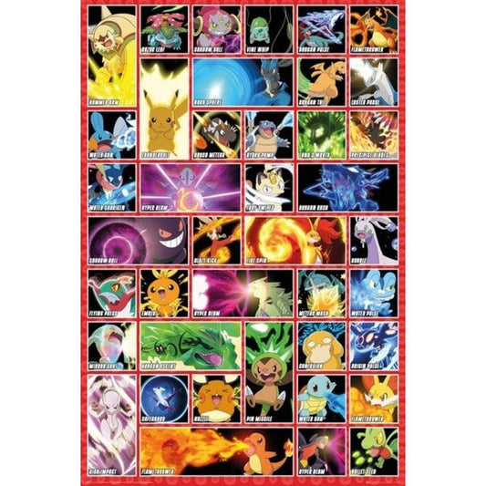 GB Eye Novelty Pokemon Poster