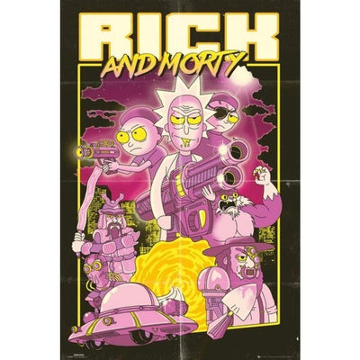 GB Eye Novelty Rick and Morty "Action Movie"