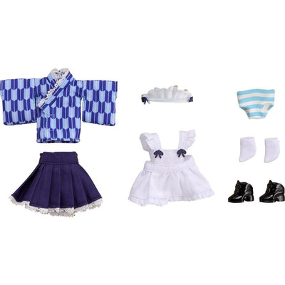 Good Smile Company Nendoroid Parts Nendoroid Doll: Outfit Set (Japanese-Style Maid - Blue)