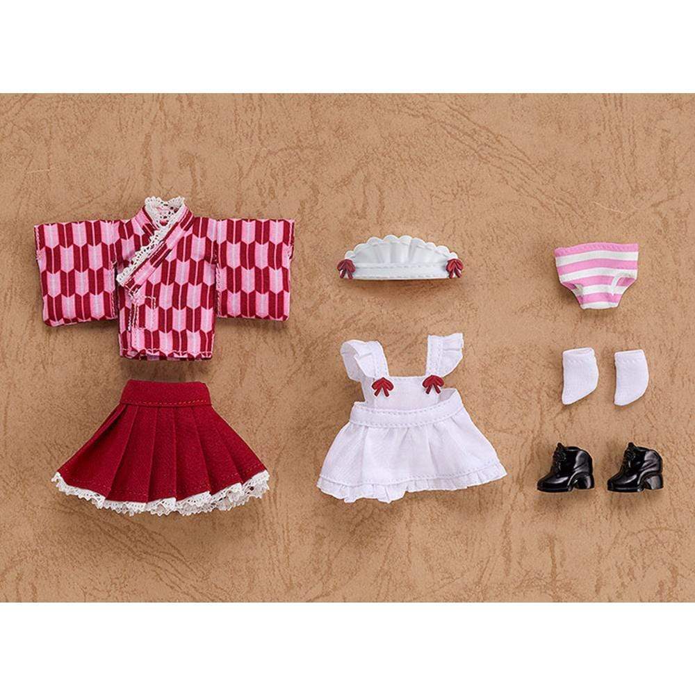 Good Smile Company Nendoroid Parts Nendoroid Doll: Outfit Set (Japanese-Style Maid - Pink)