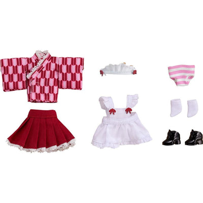 Good Smile Company Nendoroid Parts Nendoroid Doll: Outfit Set (Japanese-Style Maid - Pink)