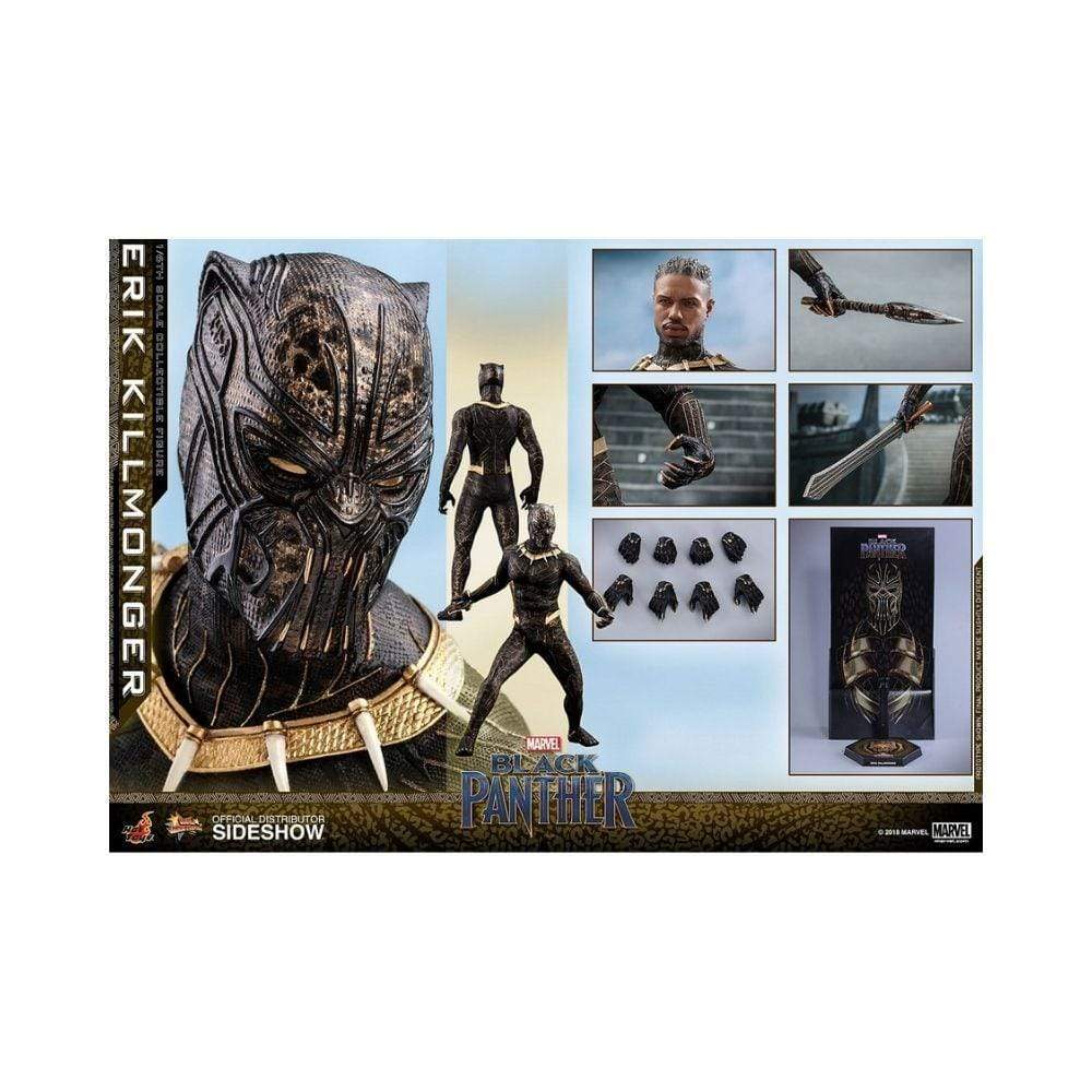 Hot Toys : Erik Killmonger Black Panther 1/6 Scale