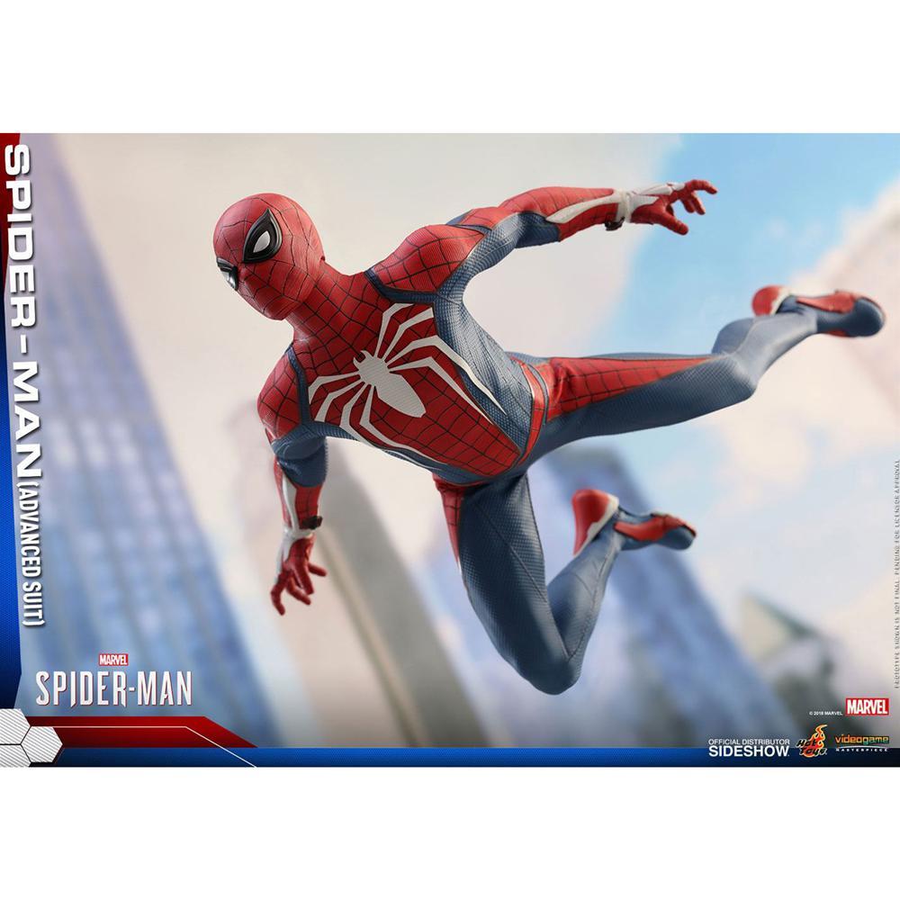 Hottoys Action Figures Spider-Man Advance suit Video Game Masterpiece 1/6 Scale