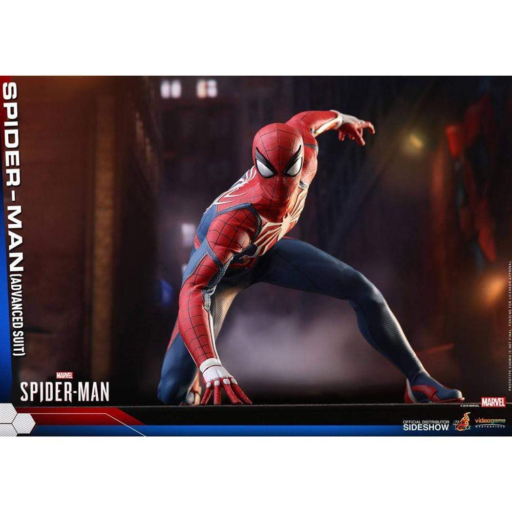 Hottoys Action Figures Spider-Man Advance suit Video Game Masterpiece 1/6 Scale