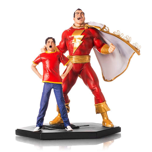 Iron Studios PVC Figures Shazam Art Scale 1/10 Deluxe