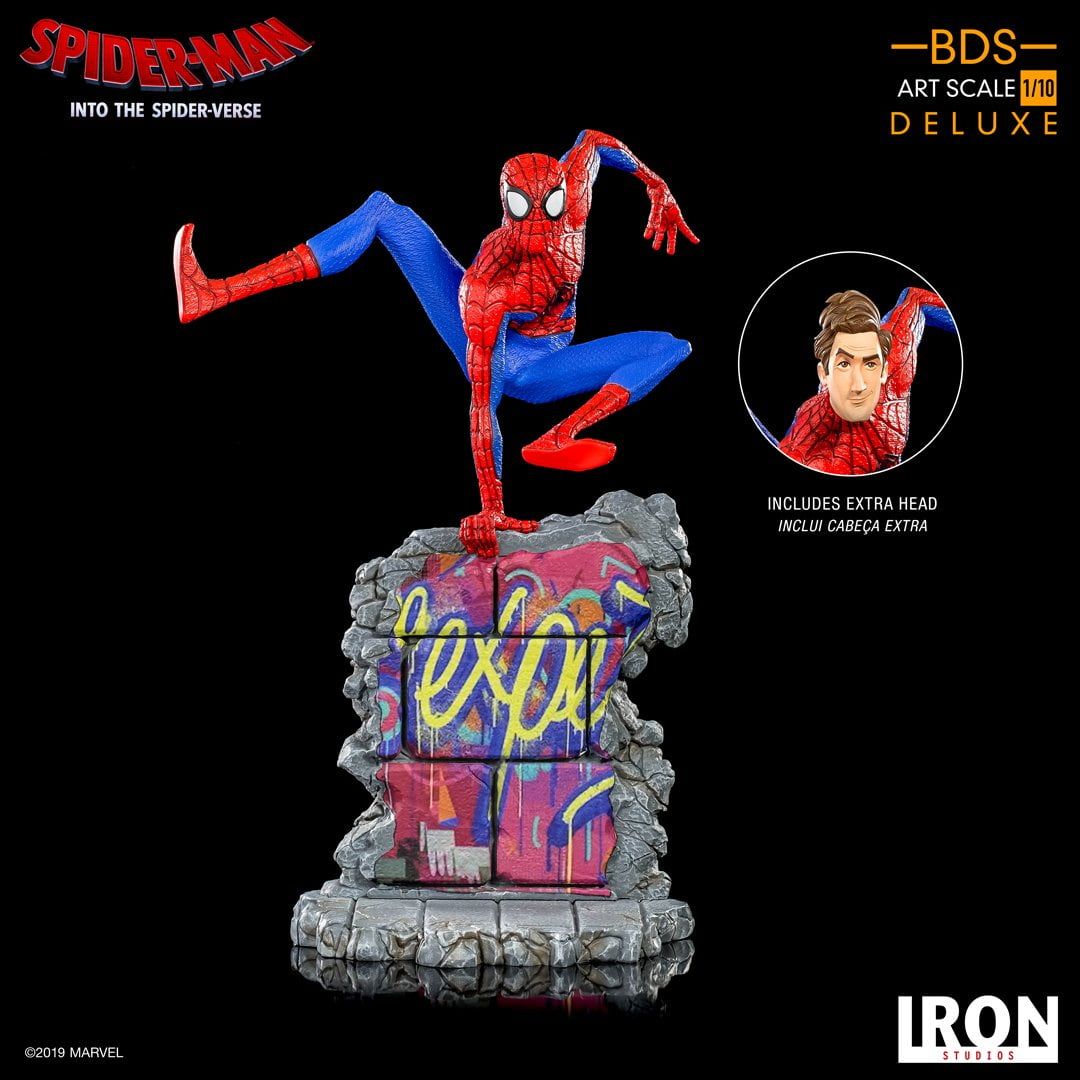 Iron Studios Resin Statues SPIDER BDS ART SCALE 1/10 SPIDER-MAN: INTO THE SPIDERVERSE BY IRON STUDIOS