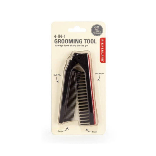 Kikkerland Bath & Spa 4-In-1 Grooming Tool