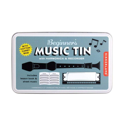 Kikkerland Music Beginner's Music Tin