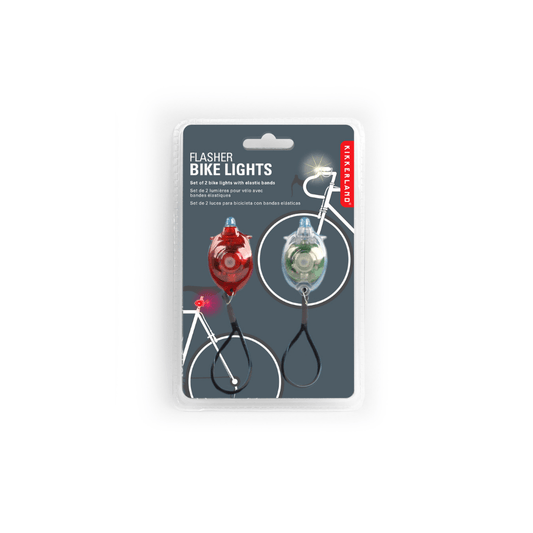 Kikkerland Novelty Bike Lights Set of 2