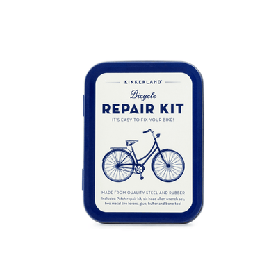 Kikkerland Novelty Bike Repair Kit Tin
