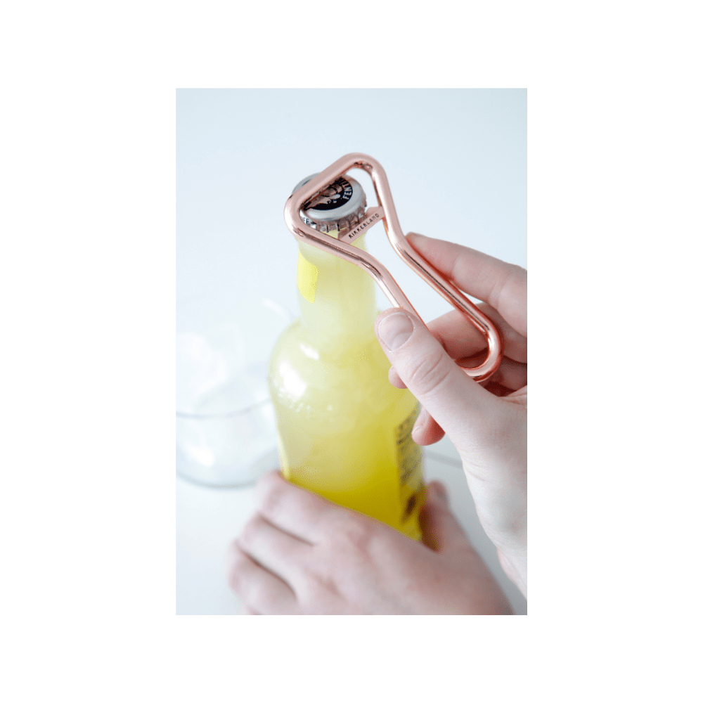 Kikkerland Novelty Bottle Opener Vintage Copper