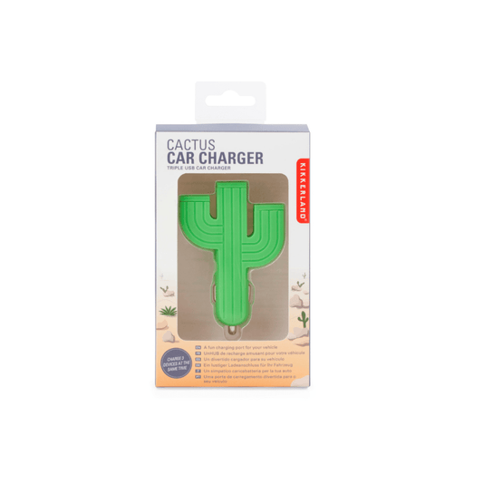 Kikkerland Novelty Cactus Car Charger