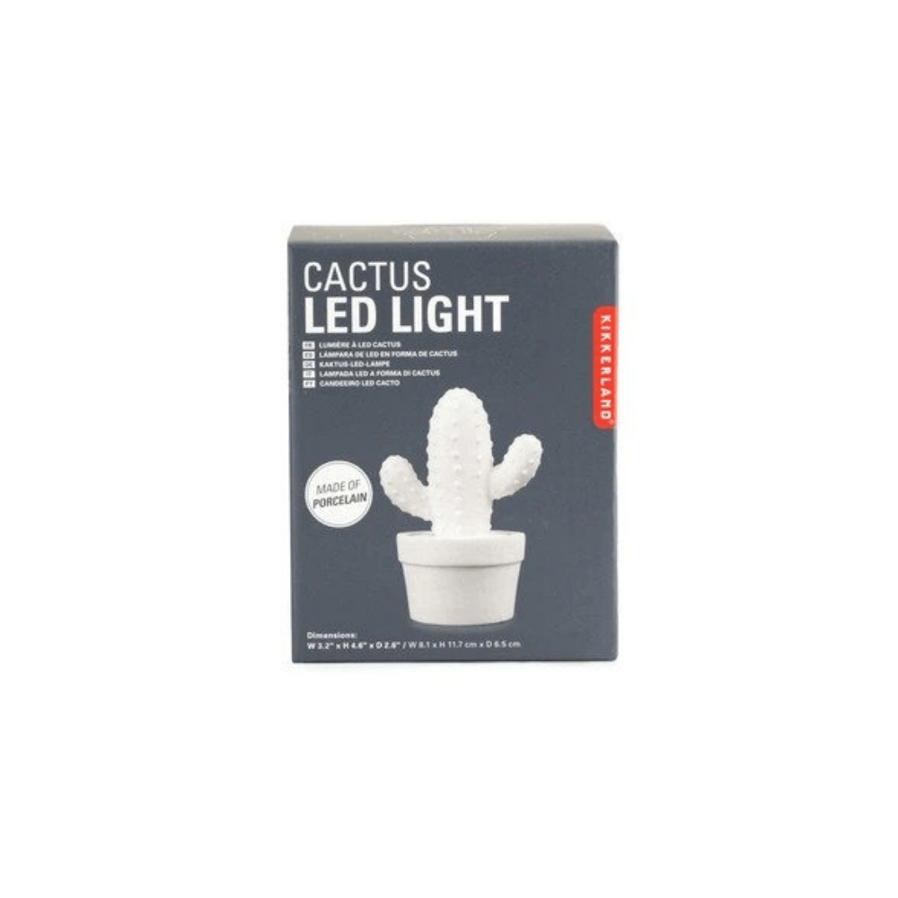 Kikkerland Novelty Cactus LED Light