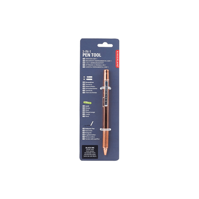 Kikkerland Novelty Copper 3-in-1 Pen Tool