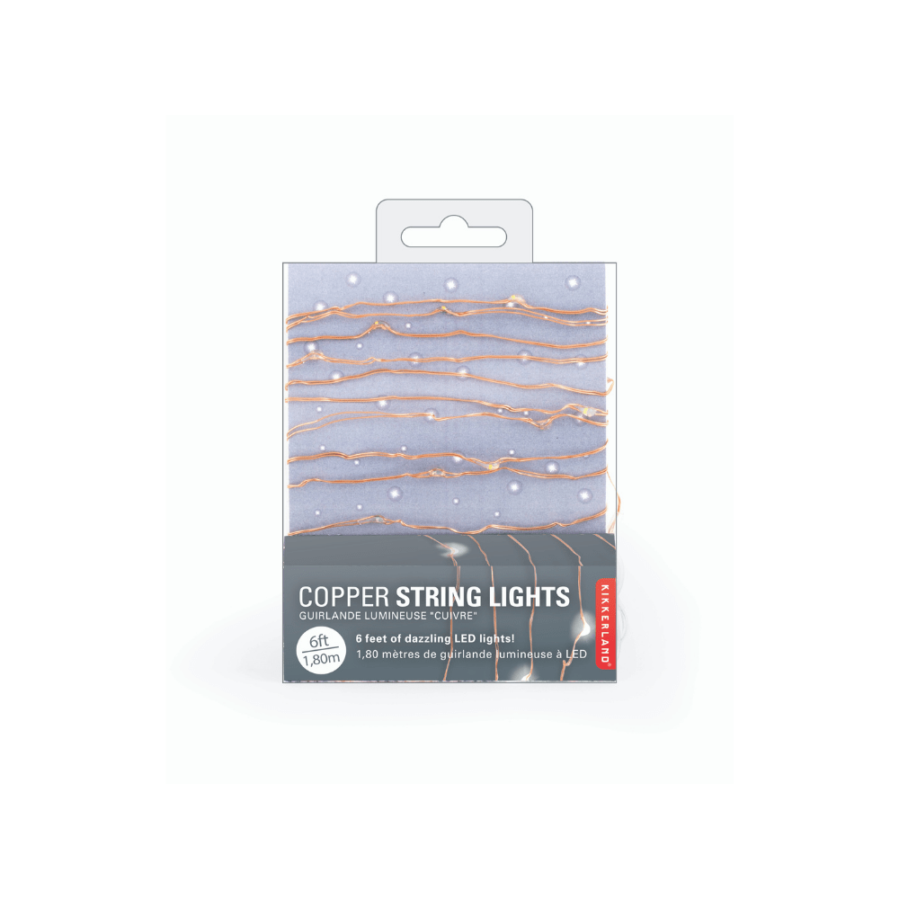 Kikkerland Novelty Copper Lights