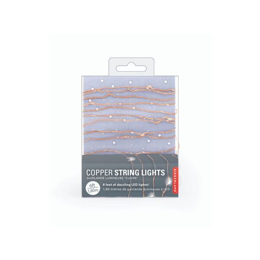 Kikkerland Novelty Copper Lights