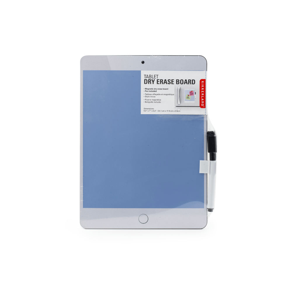 Kikkerland Novelty Dry Erase Board Ipad Assorted