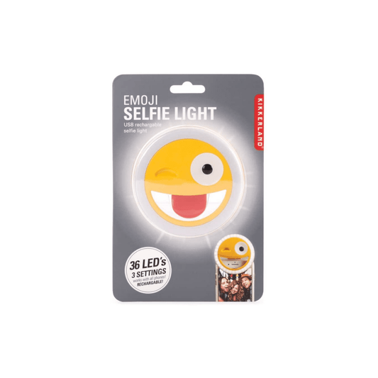 Kikkerland Novelty Emoji Selfie Light