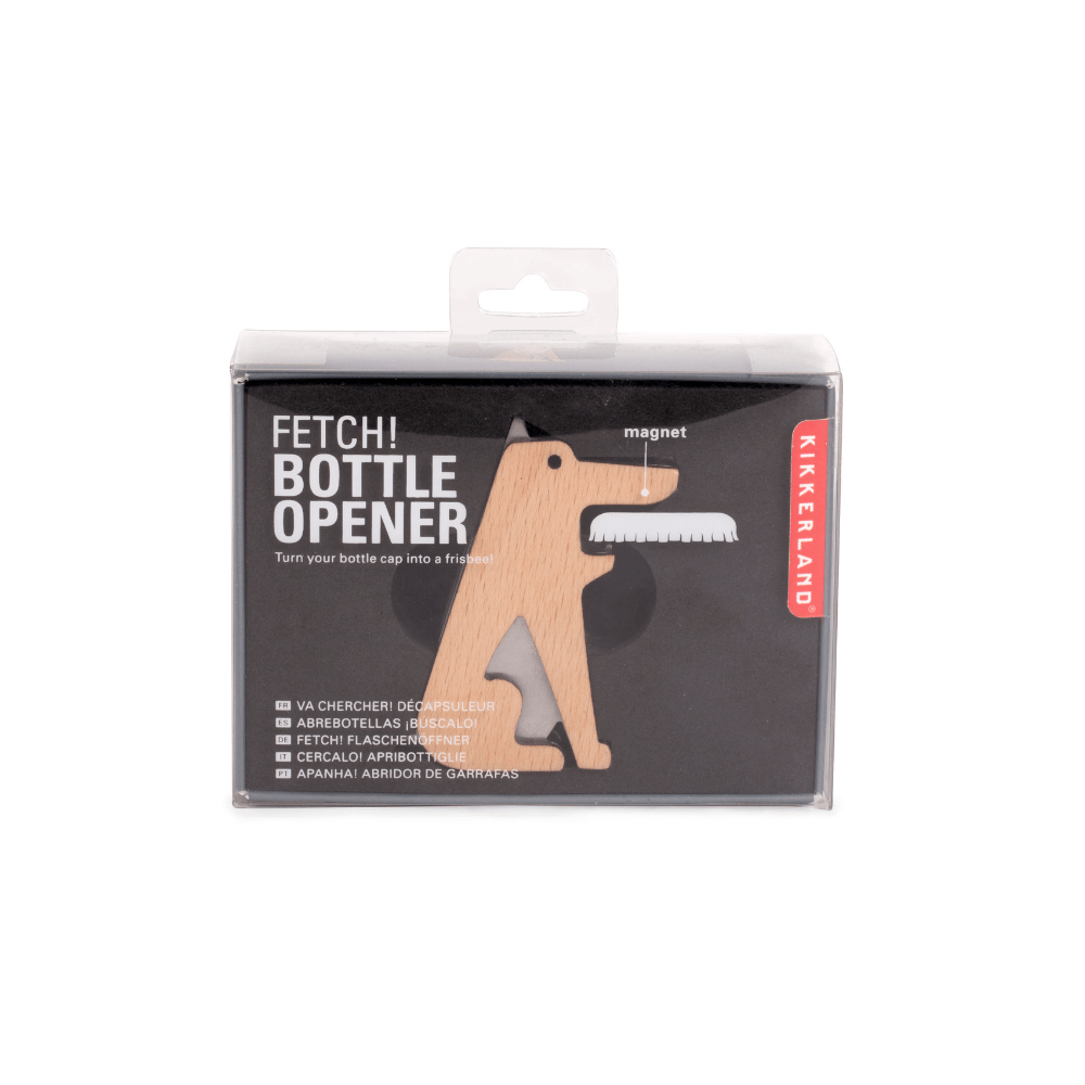 Kikkerland Novelty Fetch! Bottle Opener