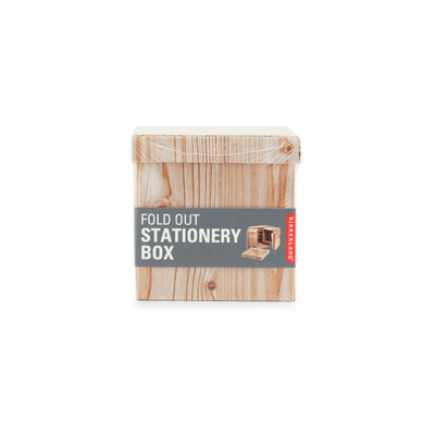 Kikkerland Novelty Fold Out Stationery Box