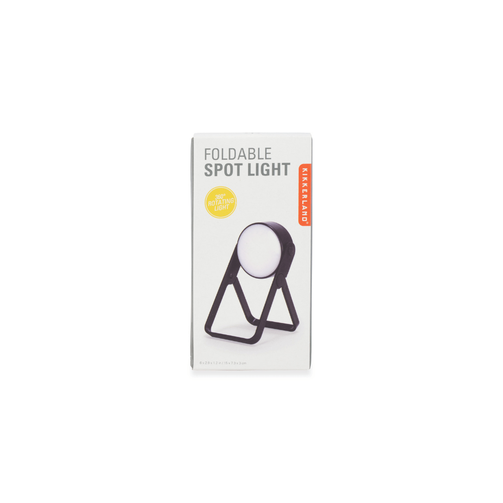 Kikkerland Novelty Foldable Spot Light