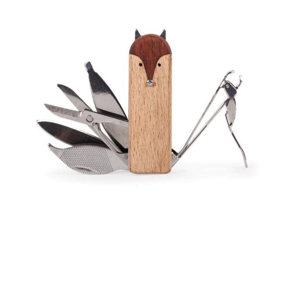 Kikkerland Novelty FOX MANICURE SET