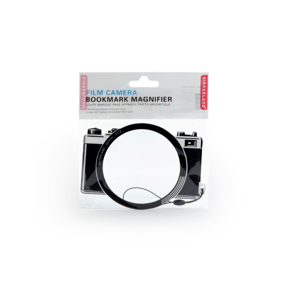 Kikkerland Novelty Fresnel Bookmark 66mm Camera