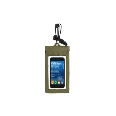 Kikkerland Novelty Green Waterproof Phone Sleeve